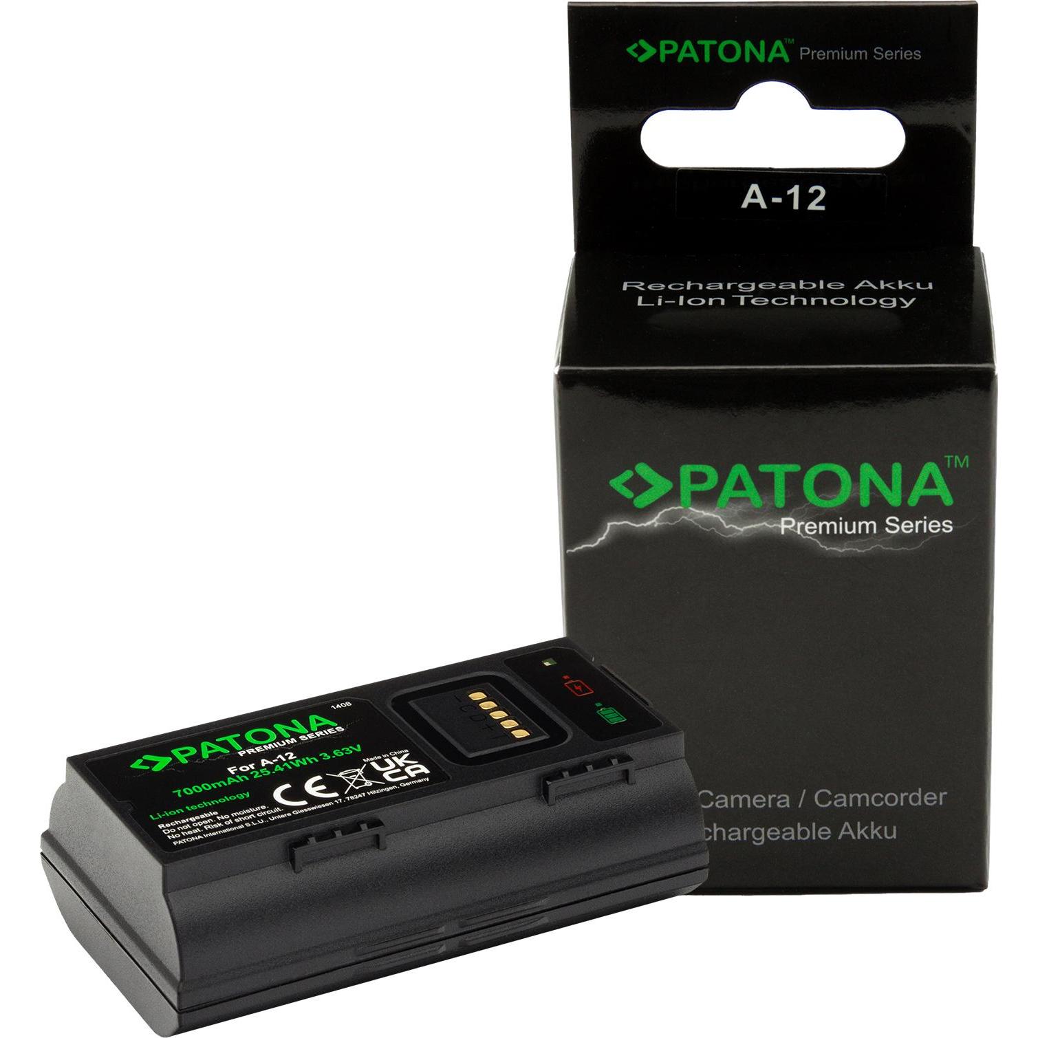 Patona Batterie di ricambio Accu (Batteria della fotocamera), Alimentatore fotocamera