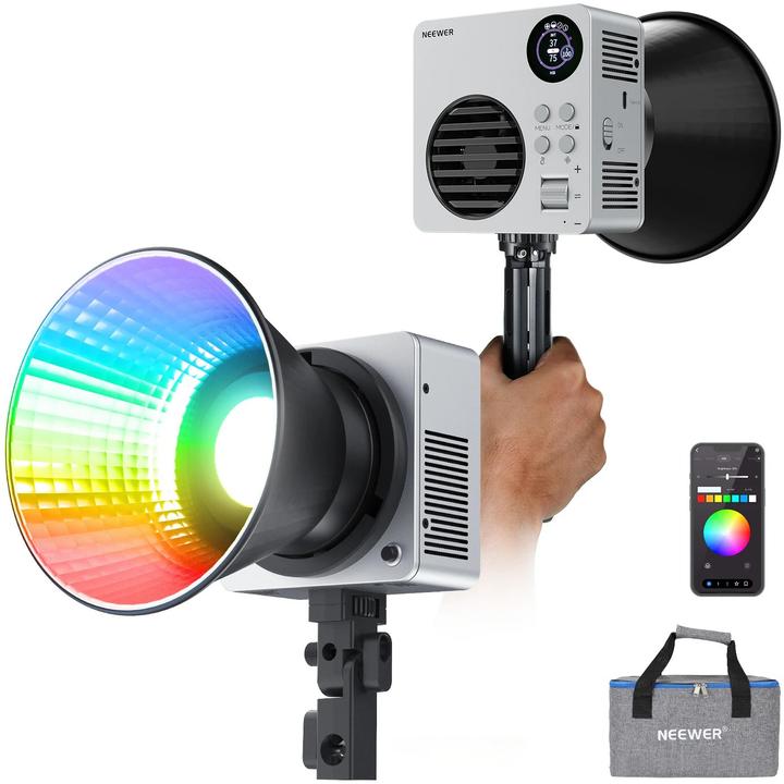 Neewer HB80C Mini RGB LED Video Light Kit (Videoleuchte)