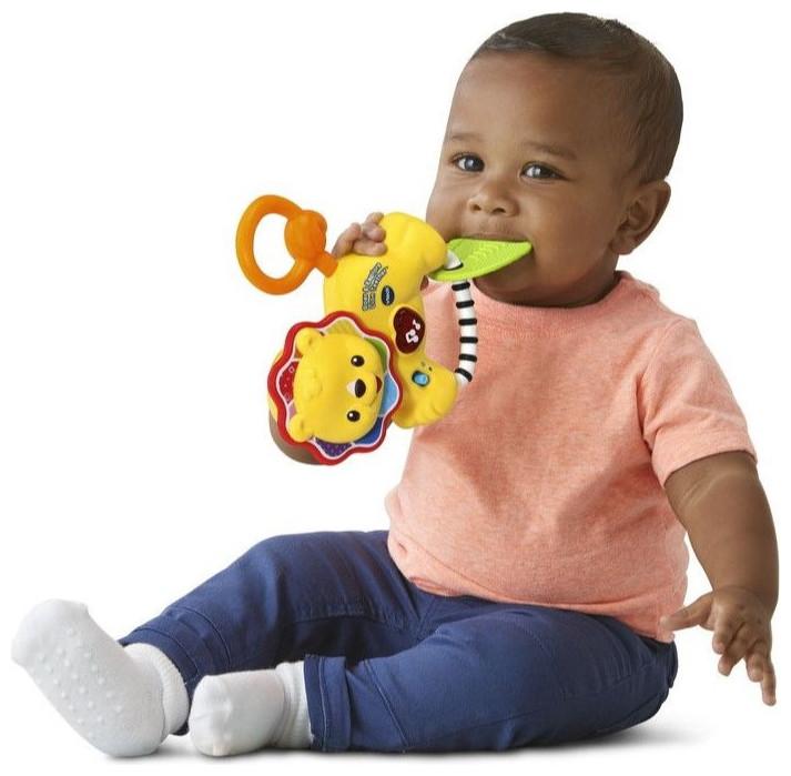 Actual product image VTech 508203 My 1st Lion Rattle