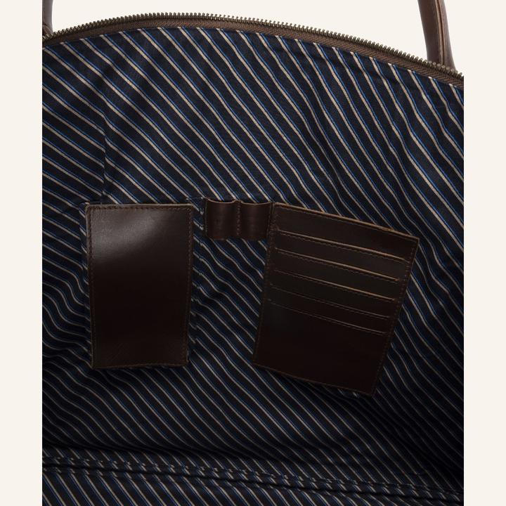 Actual product image Buckle & Seam Weekender Linwood Braun/NewStripes (37 l)