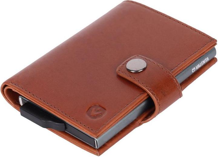 Actual product image Valenta CardCase Plus Luxe Cognac
