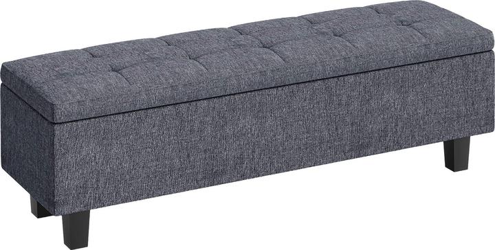 Image du produit Homcom Sitzbank Leinen Dunkelgrau (138 cm)