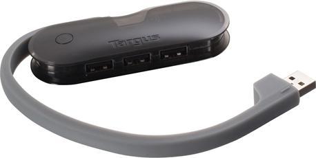 Image du produit Targus Hub USB 2.0 mobile (USB-A, 4 ports)