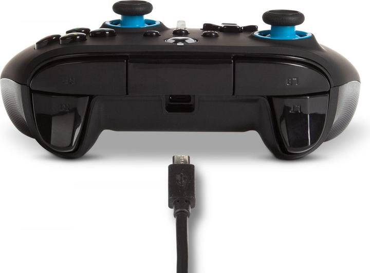 Image du produit PowerA Controller Wired Blue Hint (Xbox One / Series X / PC) (Xbox One X, Xbox One S, Xbox Series S, Xbox Series X)