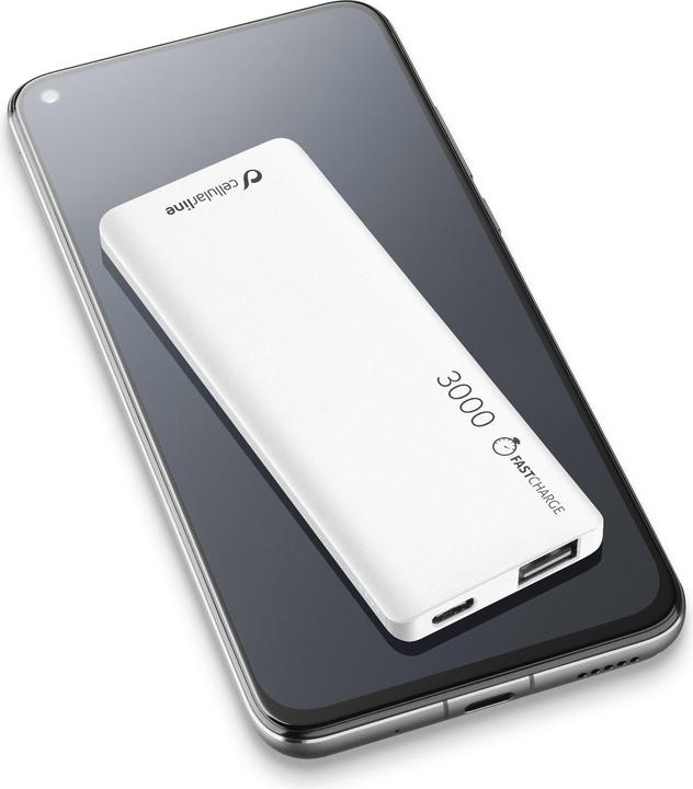 Immagine prodotto Cellularline Freepower Slim (3000 mAh, 10 W, 11.10 Wh)