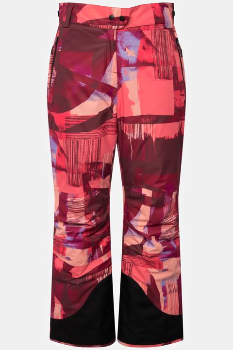 Actual product image Ulla Popken Abstract Print Ski Pants (48)