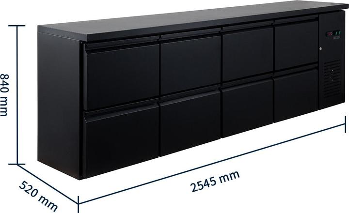 Produktbild Gastro Hero Barkühltisch ECO /