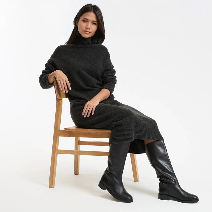 Produktbild La Redoute Collections Langärmeliges Strickkleid (S)