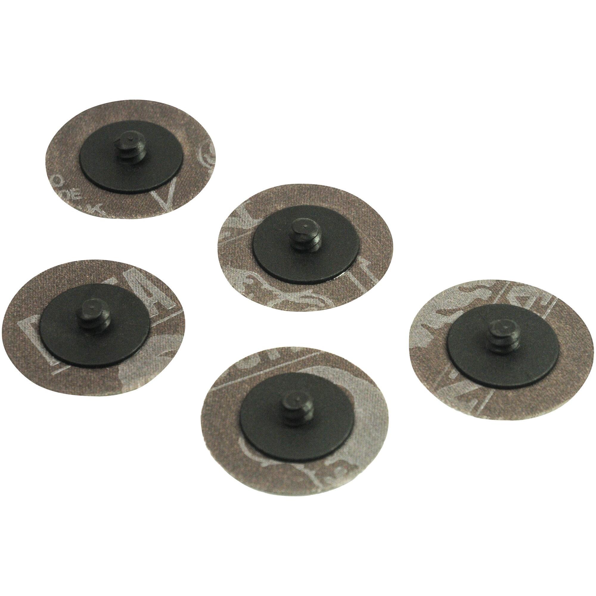 HAZET, Schleifmittel, Schleifpads ∙ ⌀ 50 mm ∙ Körnung 60 9033-11-S060 ∙ Anzahl Werkzeuge: 5 (60)