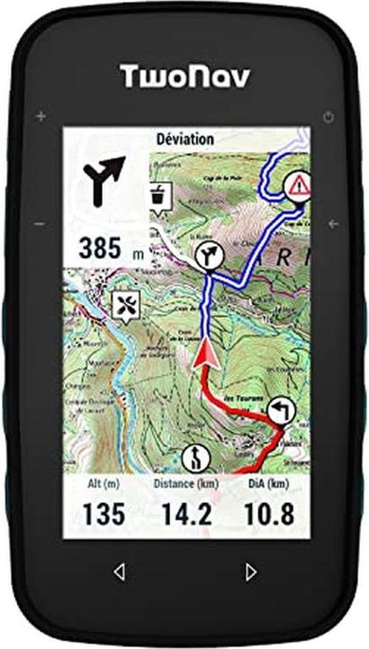 Image du produit TwoNav GPS sportif avec cartes IGN complètes pour VTT, vélo, randonnée et trekking