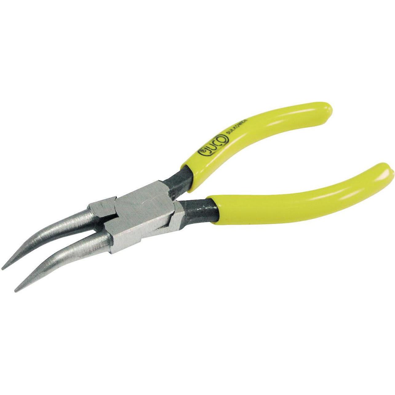 Jucon, Zange, Pliers (seeger) 200mm inside, bent, r.pcw (e2042)