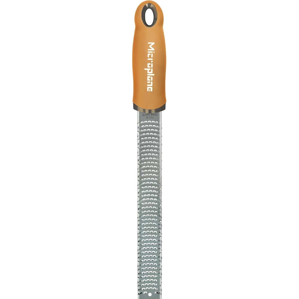 Microplane Premium Classic Zester-Reibe ocke, Küchenreibe, Gelb