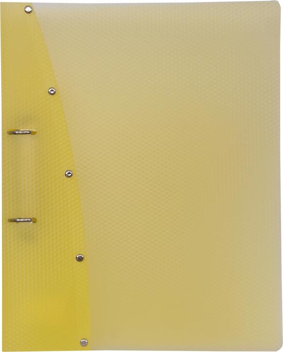 Productafbeelding Veloflex Diamanten ringband, 2-D ringmechanisme, 20 mm, A4, 252 x 315 mm, geel (A4, 29 mm, 1 Pcs.)