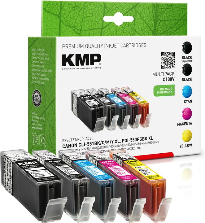 KMP C100V Multipack (M, C, Y, BK)