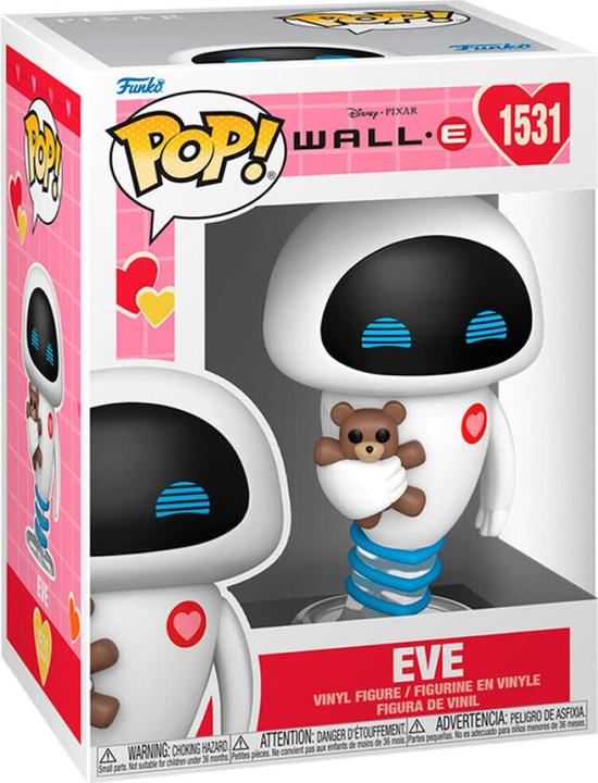 Actual product image Funko Wall-E Valentines POP! Disney Vinyl Figur Eve 9 cm