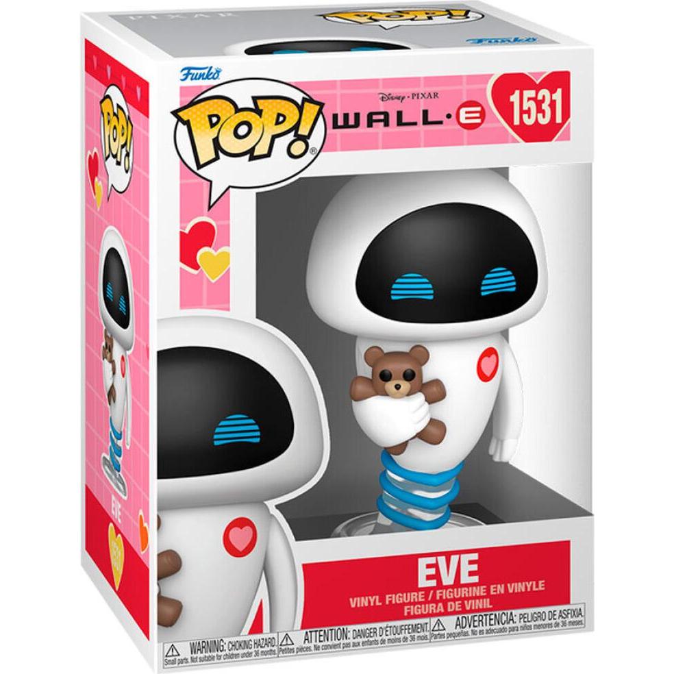 Thumbnail - Funko Wall-E Valentines POP! Disney Vinyl Figur Eve 9 cm