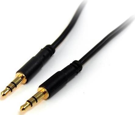 Produktbild StarTech com 3m schlankes 3,5mm Stereo Aux-Kabel (3 m, 3.5mm Klinke (AUX))