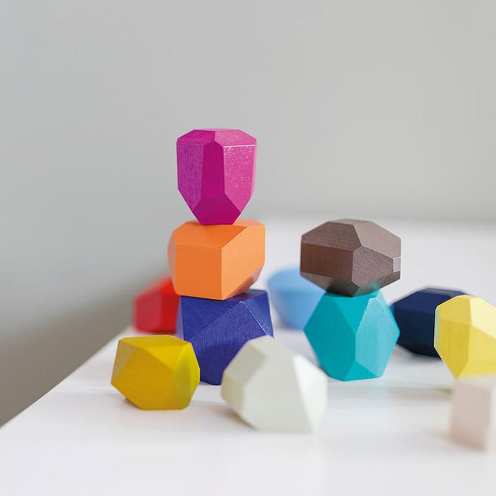 Actual product image Remember Stacking game wood Torrino