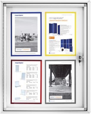 Actual product image Magnetoplan Outdoor showcase (Magnet board)