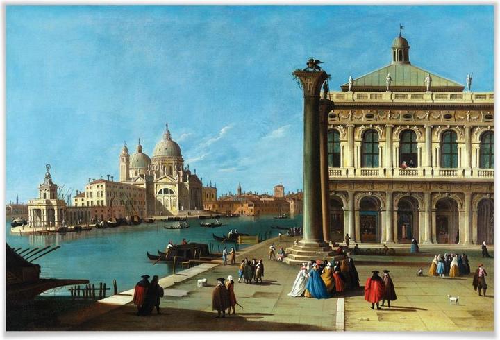Image du produit Trenddeko Canaletto - L'entrée du Grand Canal (100 x 70 cm)