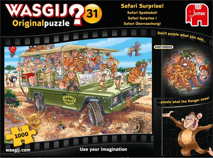 Productafbeelding Jumbo Safari Verrassing (1000 onderdelen)