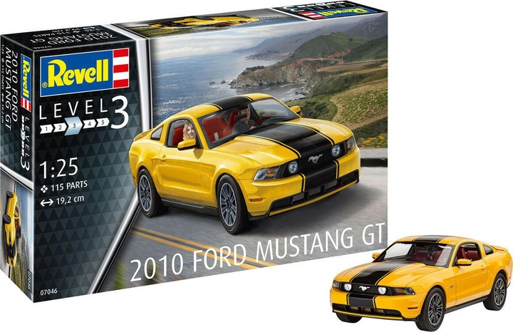 Actual product image Revell 2010 Ford Mustang GT