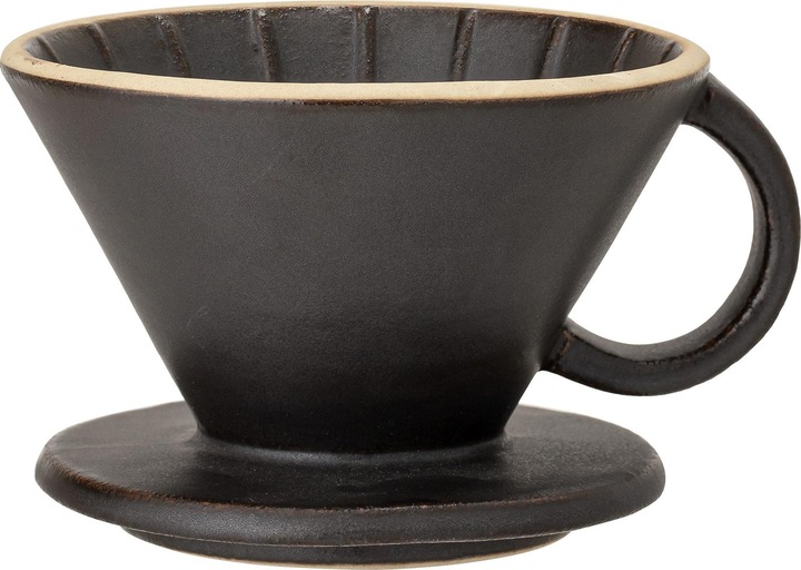 Image du produit Bloomingville Leah Coffee Dripper, Black, Stoneware