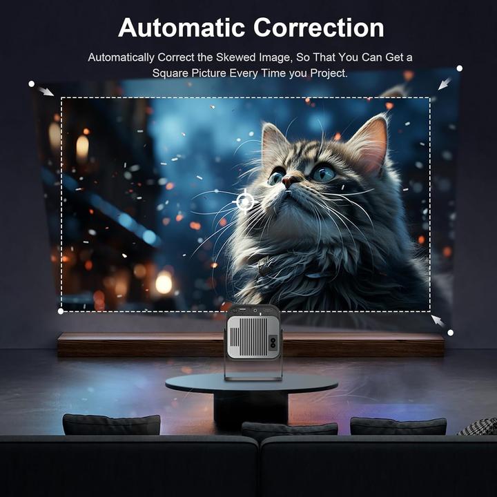 Image du produit Lqwell Mini-Projektor HY320 (4K, 300 lm)