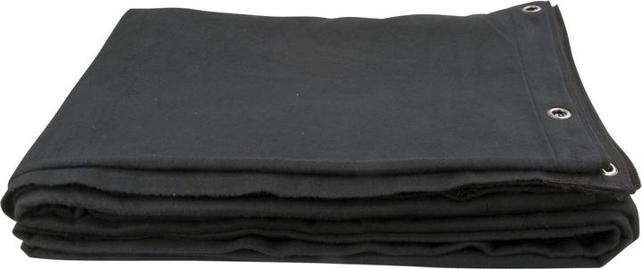Actual product image Showgear Backdrop Black 3 m (W) - 6 m (H) (Drape)