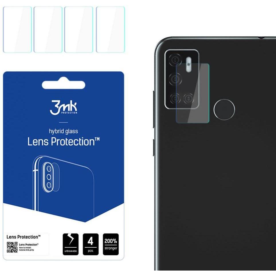 3MK Lens Protect Cubot C20 Ochrona na obiektyw aparatu 4szt (1 pz., Cubot C20), Pellicola protettiva smartphone, Nero
