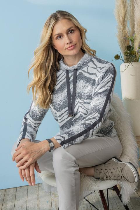 Image du produit Sealand Pull en jacquard velouté pour femme (46)