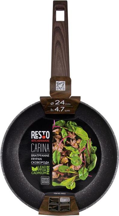 Image du produit Resto FRYPAN D24 H4.7CM/93022 (24 cm, Poêle à frire, Aluminium)