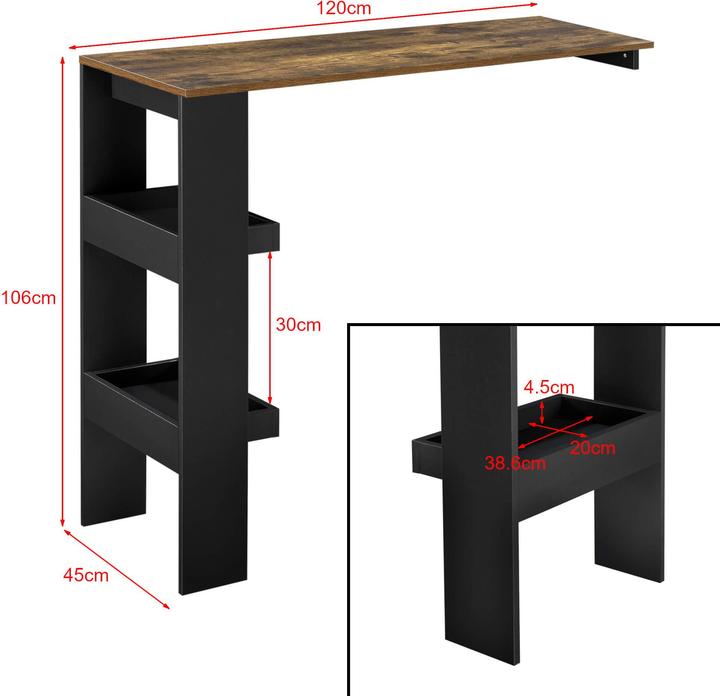 Produktbild En.Casa Bromölla (120 x 45 x 106 cm)