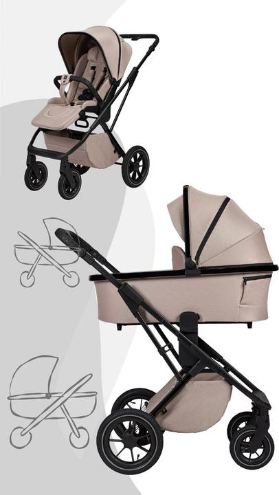 Produktbild Moon PIÙ Kinderwagen / Kombikinderwagen