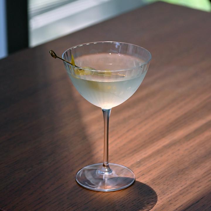 Actual product image Luigi Bormioli Martiniglas Optica 220 ml, 4 Stück, Transparent (2.20 dl, 4x, Martini glasses)