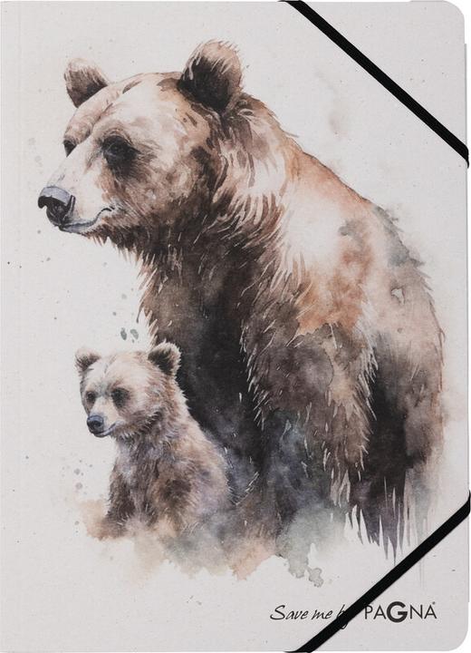 Produktbild Pagna Gummibandmappe Save me (A4, 3x)