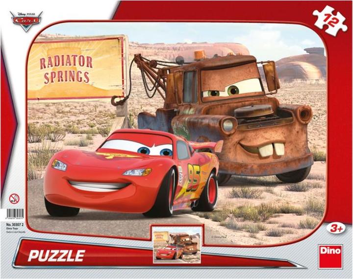 Produktbild Dino Puzzle Cars: Lightning und Peanut 12 Teile (12 Teile)