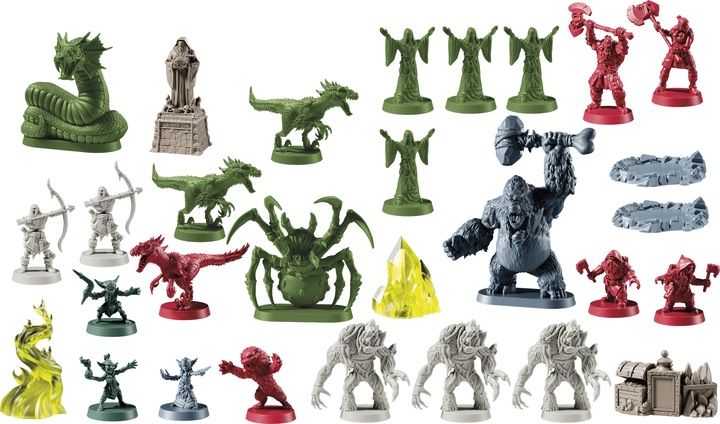 Immagine prodotto Hasbro Espansione per il gioco da tavolo HeroQuest Pacchetto avventura Giungle di Delthrak *versione (Inglese)