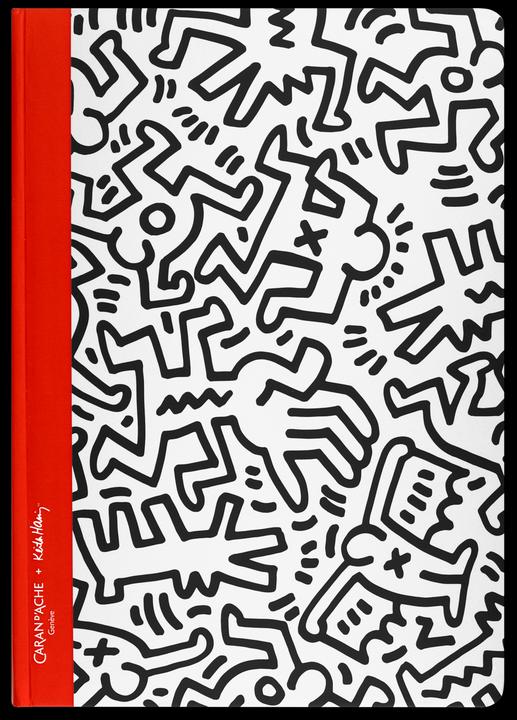 Keith Haring Notizbuch Sonderedition (A5, Checked, Hardcover)