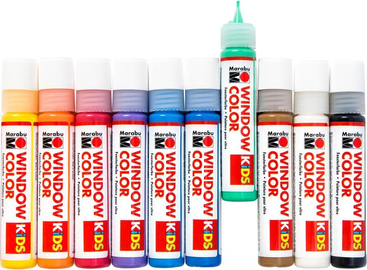 Image du produit Marabu Couleur de la fenêtre Fun & Fancy (Multicolore, 250 ml)