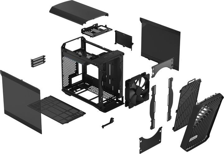 Actual product image Fractal Torrent Nano (Mini-ITX, Mini-DTX)