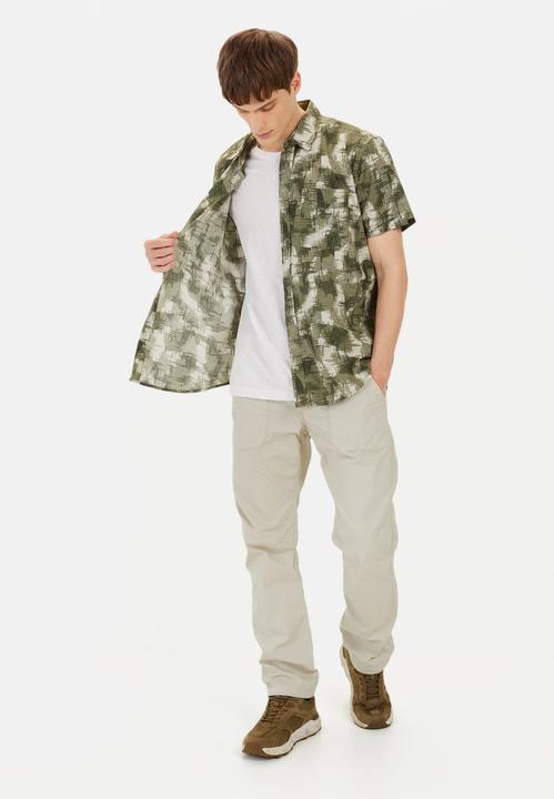 Produktbild Camel Active Kurzarmhemd mit Strukturmuster (4XL)