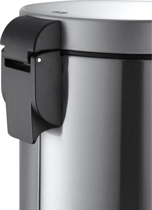 Immagine prodotto EKO Cestino a pedale Serene in acciaio inox opaco da 30 L con coperchio ammortizzato e contenitore (30 l)