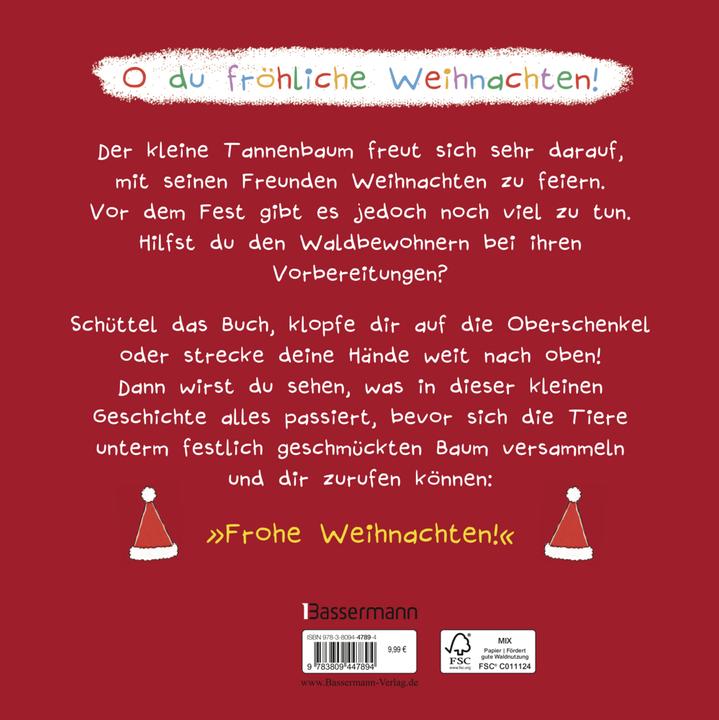 Produktbild Schüttel den Weihnachtsbaum. Ein Weihnachts-Mitmachbuch (Deutsch, Nico Sternbaum, 2023)