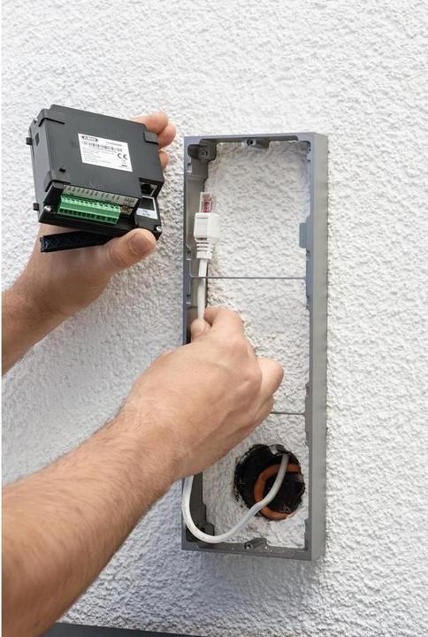 Actual product image Abus IP video module for door intercom system (Ethernet)