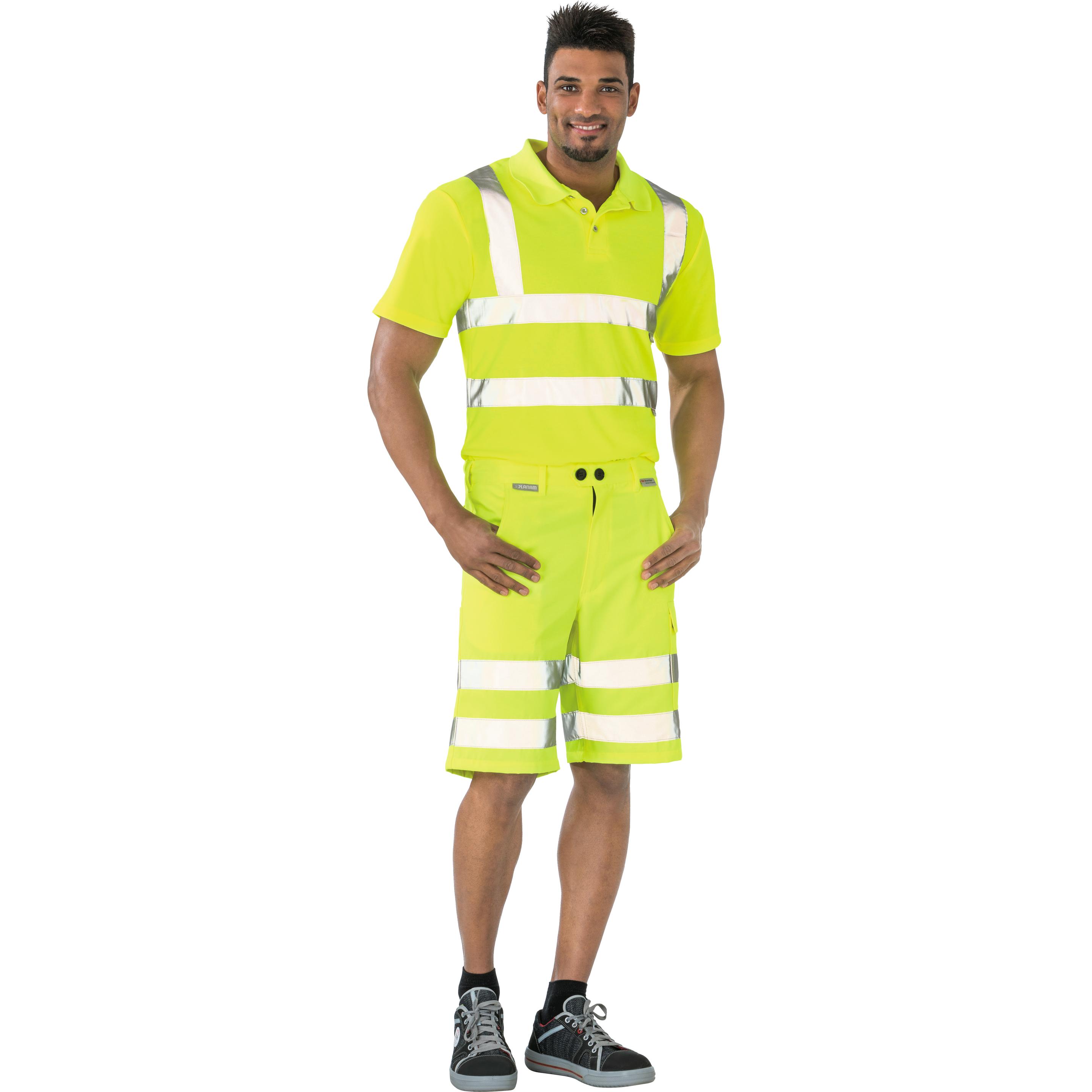 Thumbnail - Planam, Arbeitshose, Warnschutzshorts (S)