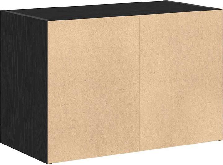 Produktbild VidaXL Schrank mit 2 Schubladen Schwarz Eichen-Optik 60x31x40 cm (60 x 31 x 40 cm)