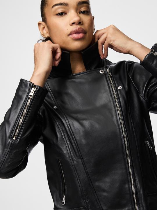 Immagine prodotto Pieces Leder Bikerjacke (S)