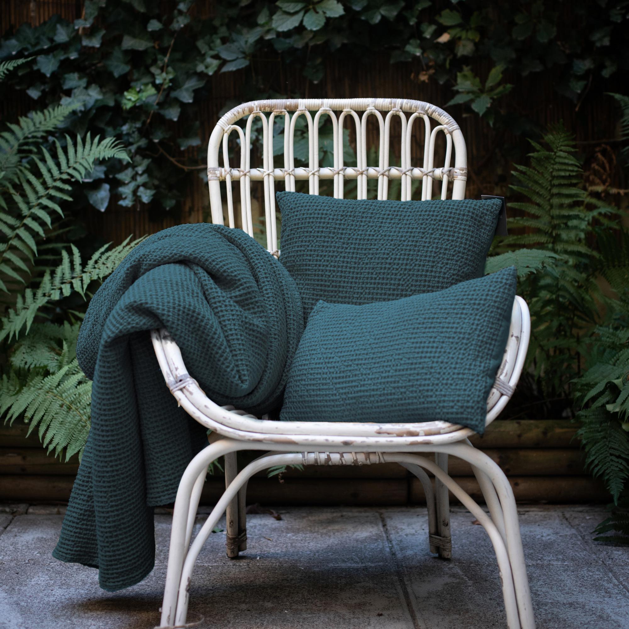 Thumbnail - VIVARAISE, Dekokissen, kissen baumwolle stonewashed maia (45 x 45 cm)