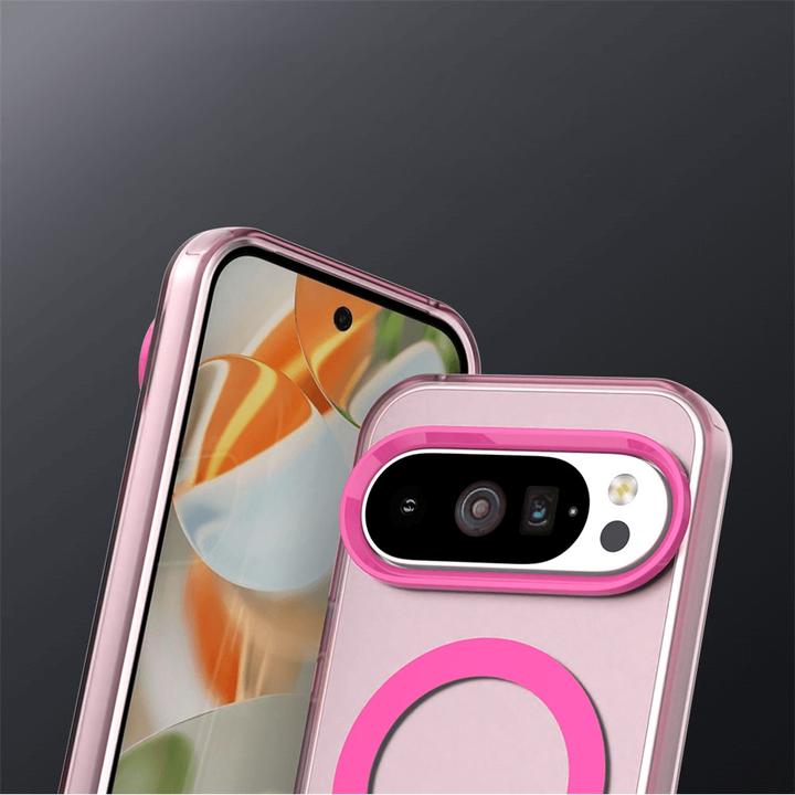 Actual product image Cover-Discount Google Pixel 10 / 10 Pro - Acryl-Handyhülle mit Magnet und Farbakzent (Google Pixel 10 Pro, Google Pixel 10)